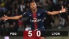 PSG 5-0 Lyon: Mbappe lập poker trong 13 phút
