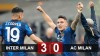 Inter 3-0 Milan: Nezzaruzzi vào chung kết