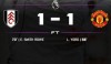 Fulham 1-1 Man Utd: Quỷ đỏ hụt bước