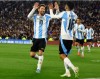 Messi tỏa sáng cùng Argentina.