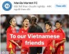 Dưới bài viết của Manila Montet FC, CĐV Philippines lên tiếng thừa nhận Việt Nam xứng đáng vô địch SEA Games bóng đá nữ. Ảnh: Manila Montet FC