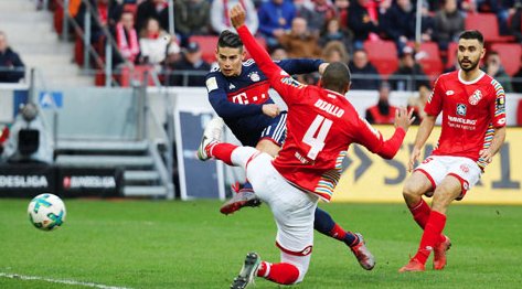 Vòng 21 Bundesliga: Bayern bỏ xa đội thứ 2 tới 18 điểm
