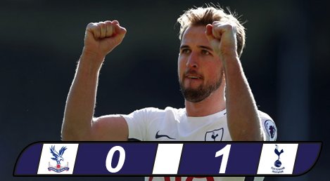 Crystal Palace 0-1 Tottenham: Lại là Kane cứu Tottenham