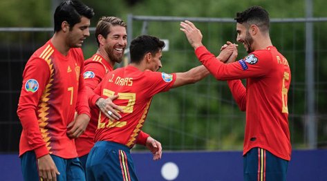 Vòng loại EURO 2020: Tây Ban Nha thắng trận thứ 3 liên tiếp