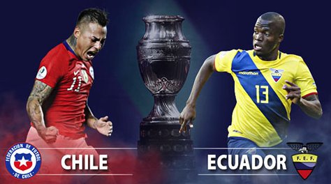Tip bóng đá 22/06 06:00 Chile vs Ecuador: Cái dớp trận thứ hai