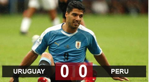 Uruguay 0-0 Peru (Pen: 4-5): Tội đồ Suarez