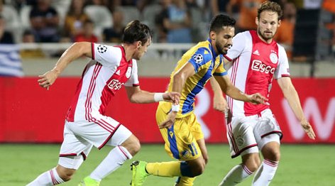 Play off Champions League: Ajax hòa thất vọng