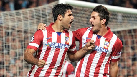 Costa và Koke đã sẵn sàng nhả đạn giúp Atletico giành chiến thắng trên sân nhà