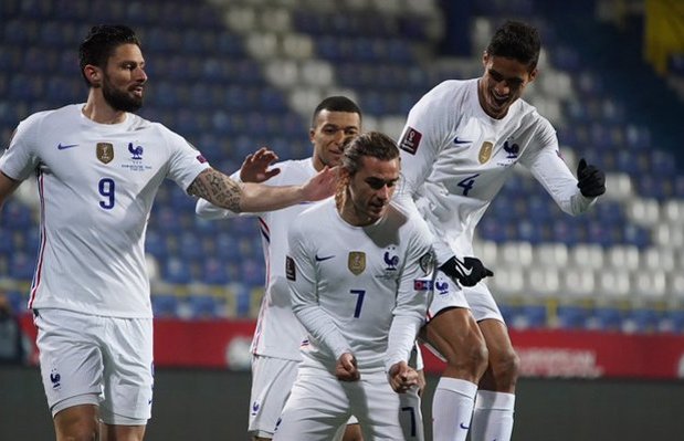 Griezmann ghi bàn duy nhất trận đấu Bosnia vs Pháp