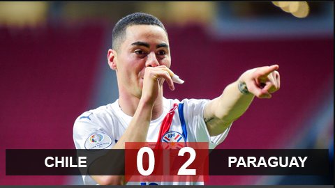 Chile 0-2 Paraguay: Paraguay vào tứ kết Copa America