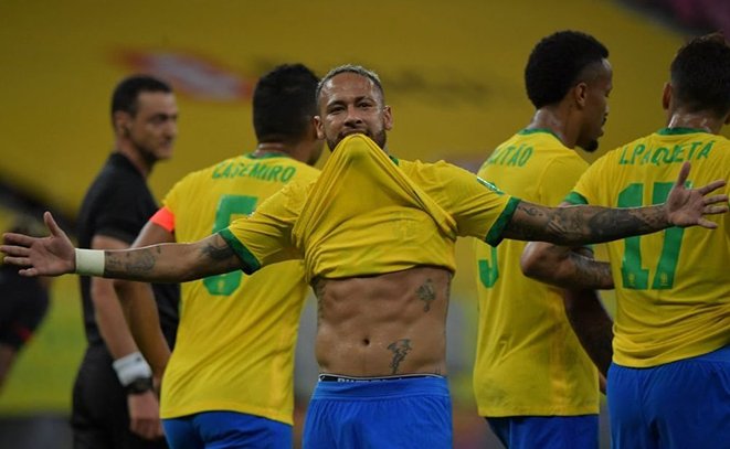 ​​​​​​​Neymar là ngôi sao sáng nhất trận Brazil vs Peru