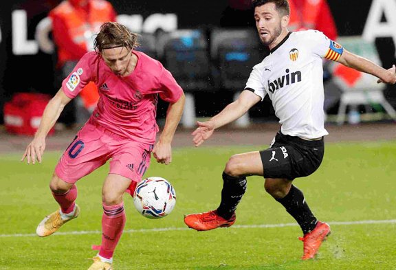 ​​​​​​​Real chỉ thắng 1 trong 7 chuyến làm khách của Valencia tại La Liga gần đây