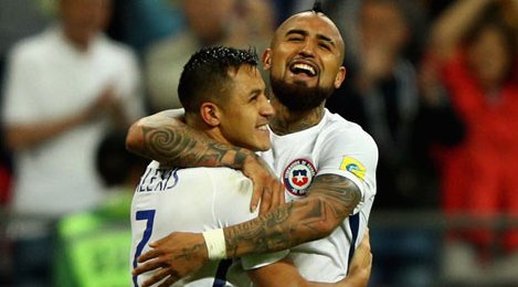 ​​​​​​​Với những ngôi sao hàng đầu như Vidal, Sanchez... Chile sẽ không khó vùi dập Venezuela
