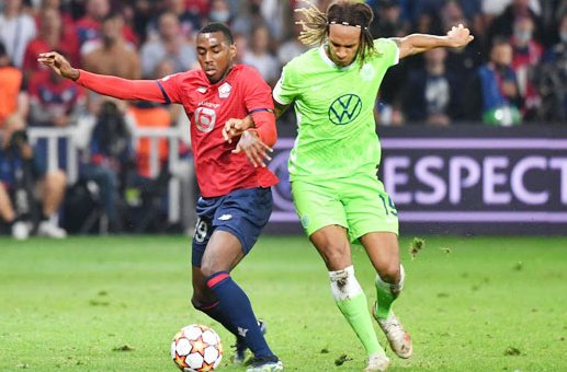 Lille đang nắm quyền tự quyết vào vòng knock-out trước Wolfsburg