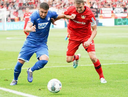 Cặp đấu Leverkusen - Hoffenheim xứng đáng được coi là kỳ phùng địch thủ ở Bundesliga mùa này