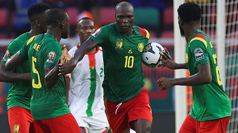 Kết quả bảng A AFCON 2021: Chủ nhà Cameroon ra quân thắng lợi