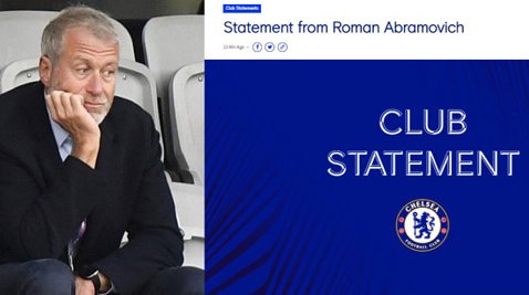Abramovich đưa ra thông báo bán Chelsea