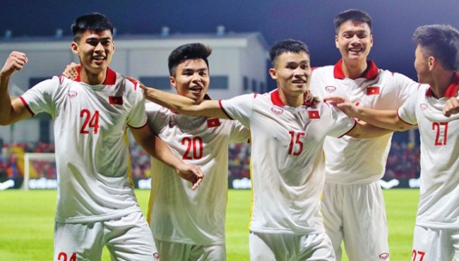 U23 Việt Nam thi đấu khởi sắc tại Dubai Cup 2022