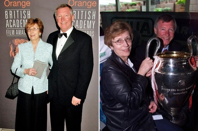 Bà Cathy được xem là người quan trọng nhất với Sir Alex Ferguson