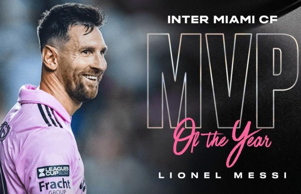 Messi xuất sắc nhất Inter Miami năm 2023