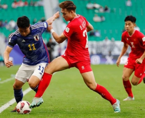 Trận tuyển Việt Nam gặp Nhật Bản lọt top 6 trận hay nhất vòng bảng Asian Cup 2023.