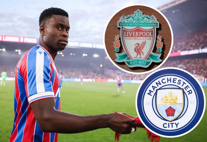 Man City và Liverpool đều muốn có Guehi - Ảnh: T.T