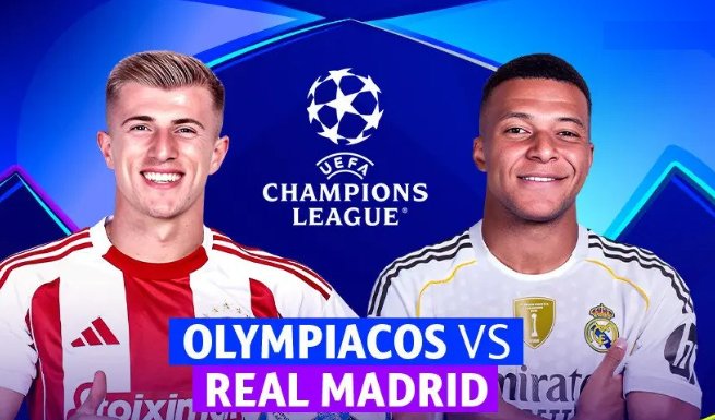 Tip bóng đá 27/11 3h Olympiakos vs Real Madrid: Kền kền trở lại