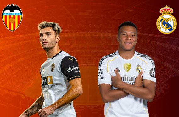 Tip bóng đá 09.02 3h Valencia vs Real Madrid: Dạo chơi ở Mestalla