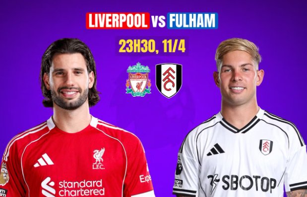 Tip bóng đá 11/04 23:30 Liverpool vs Fulha: 'Cò đỏ' lại vấp ngã!