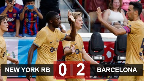 New York RB 0-2 Barcelona