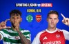 Tip bóng đá 08/04 2h Sporting Lisbon vs Arsenal: Pháo thủ gặp khó