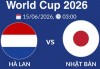 Tip bóng đá 15/06 03:00 Hà Lan vs Nhật Bản: Không dễ cho Hà Lan