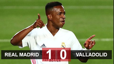 Real Madrid 1-0 Valladolid:  Los Blancos thắng trận thứ hai liên tiếp