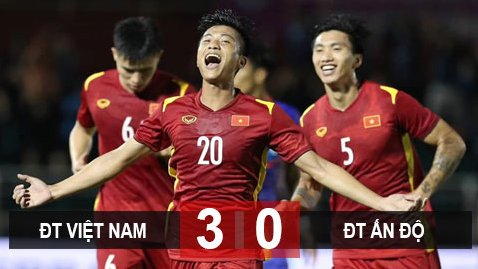 Việt Nam 3-0 Ấn Độ: Thắng thuyết phục
