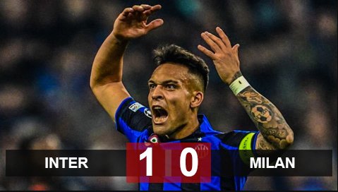 Inter 1-0 Milan: Inter vào chung kết Champions League