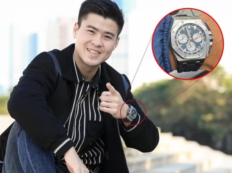 Duy Mạnh báo mất đồng hồ trị giá khủng