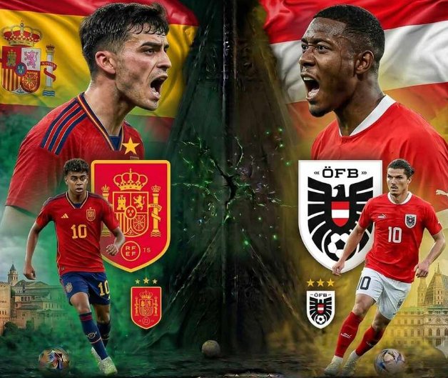 Tip bóng đá 03/07 02:00 Tây Ban Nha vs Áo: Tiễn Áo về nước